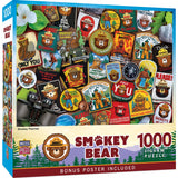 Smokey Bear Patches 1000 Piece Jigsaw Puzzle by MasterPieces Puzzle Company INC