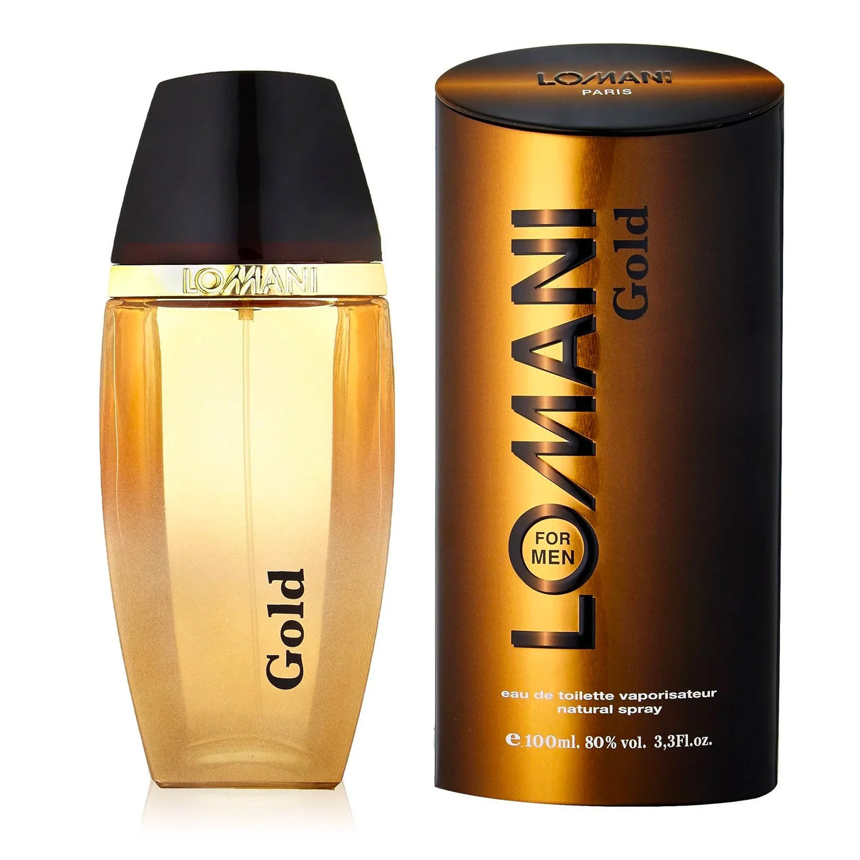 Lomani Gold 3.4 oz EDP for men by LaBellePerfumes