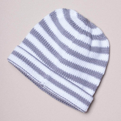 Organic Baby Hats, Handmade in Stripe Colors by Estella