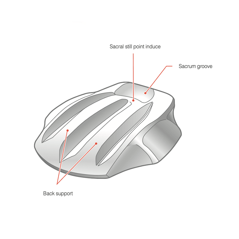 Kanuda Lumbar Nap : Sacral Still Point Pressure by KANUDA USA