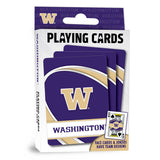 Washington Huskies Playing Cards - 54 Card Deck by MasterPieces Puzzle Company INC