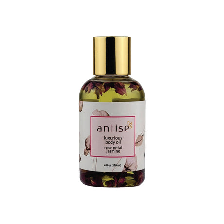 Natural Luxurious Rose Petal Body Oil by Aniise