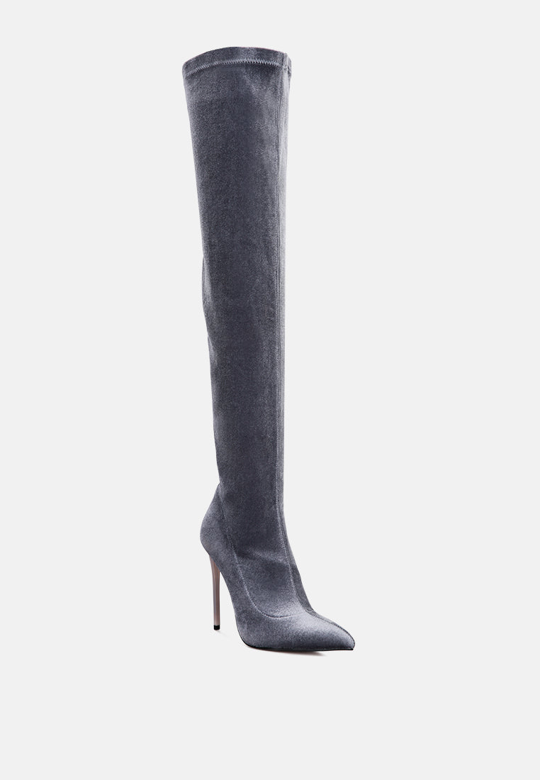 madmiss stiletto calf boots by London Rag