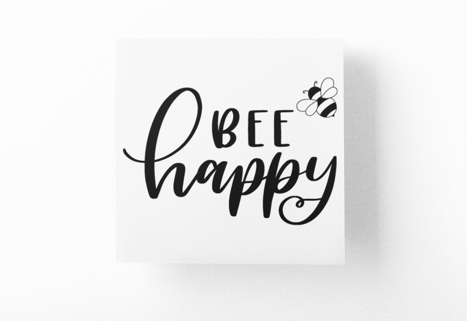 Bee Happy 2 Bumble Bee Sticker by WinsterCreations™ Official Store