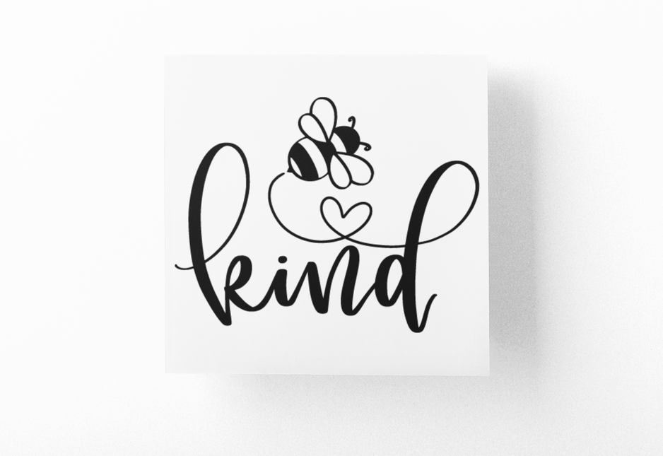Bee Kind Bumble Bee Sticker by WinsterCreations™ Official Store