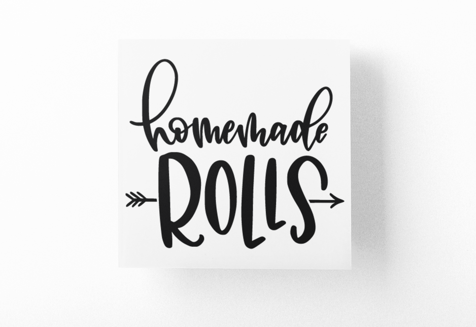 Homemade Rolls Baby Sticker by WinsterCreations™ Official Store