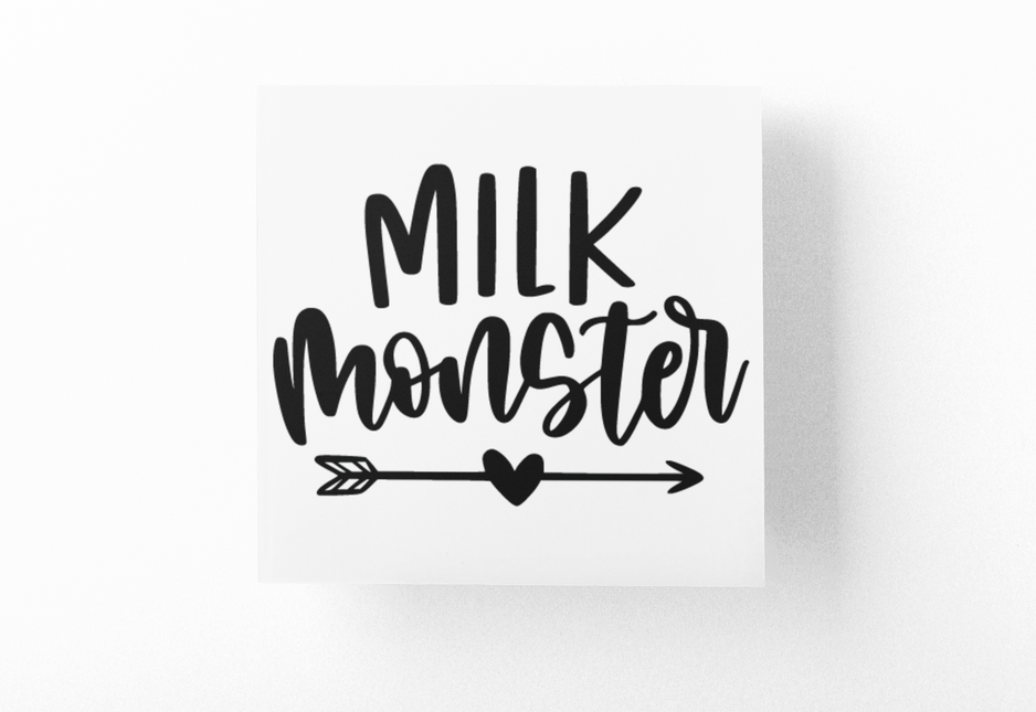 Milk Monster Baby Sticker by WinsterCreations™ Official Store