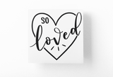 So Loved Baby Sticker by WinsterCreations™ Official Store