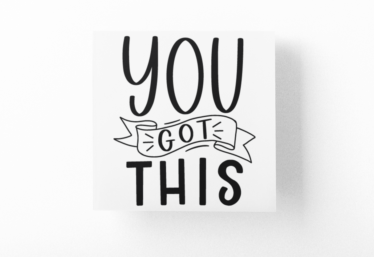 You Got This Inspirational Sticker by WinsterCreations™ Official Store