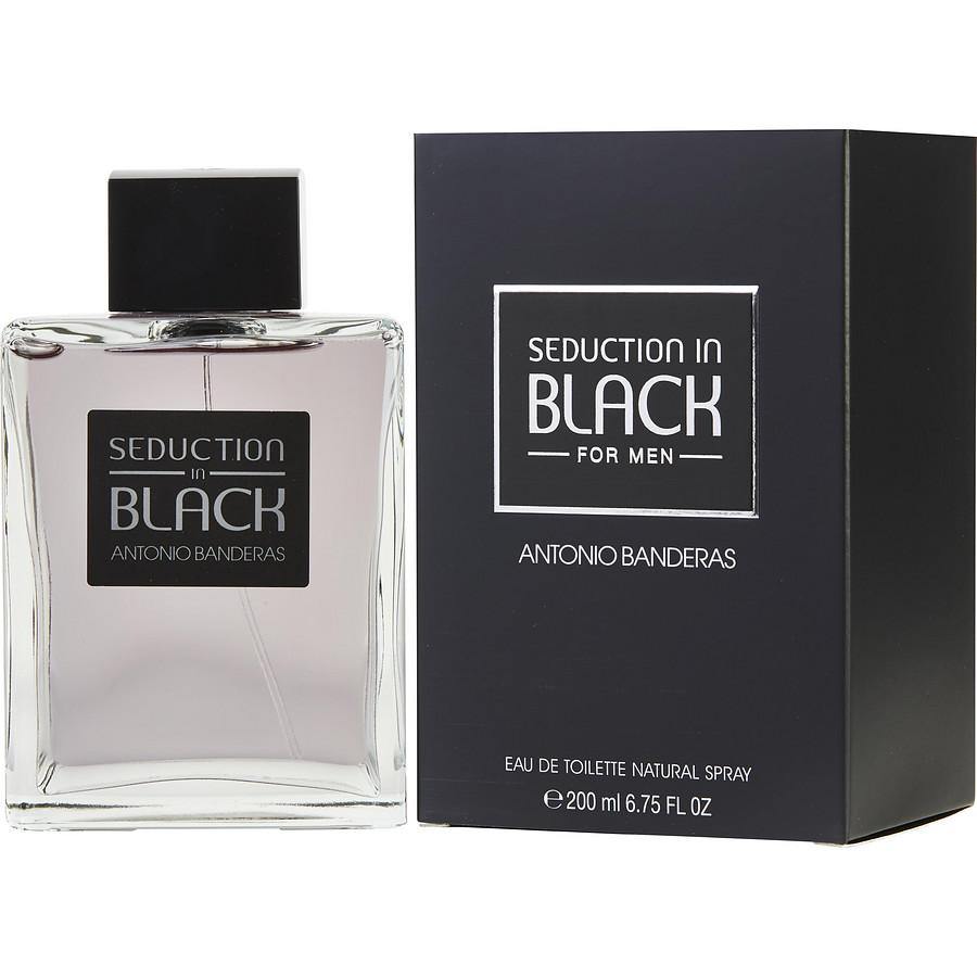 Black Seduction 6.8 oz EDT for men by LaBellePerfumes