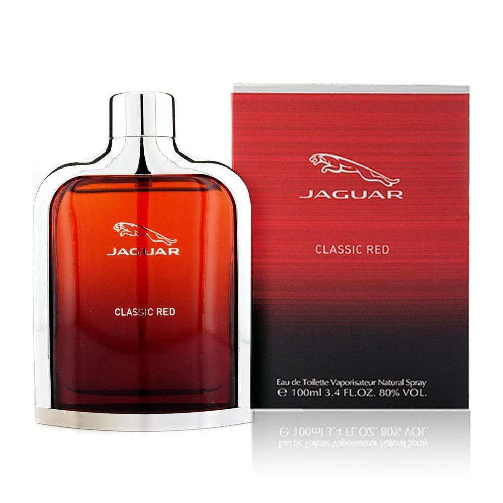 Jaguar Classic Red 3.4 EDT for men by LaBellePerfumes