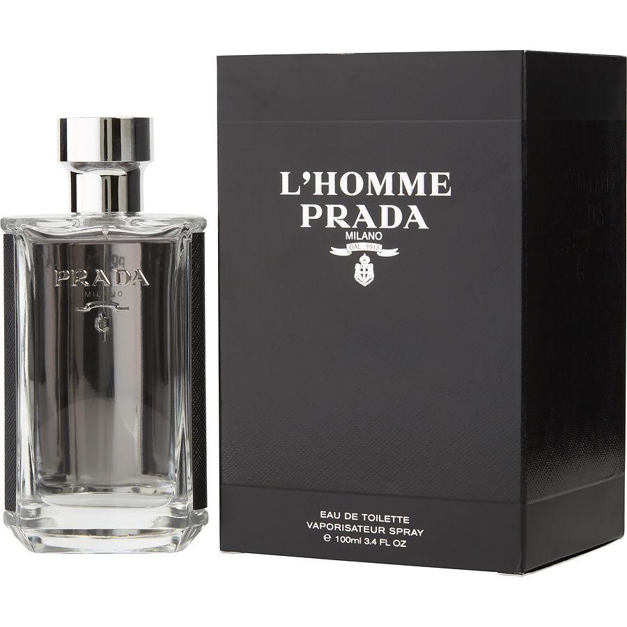 Prada L'Homme 3.4 oz EDT for men by LaBellePerfumes