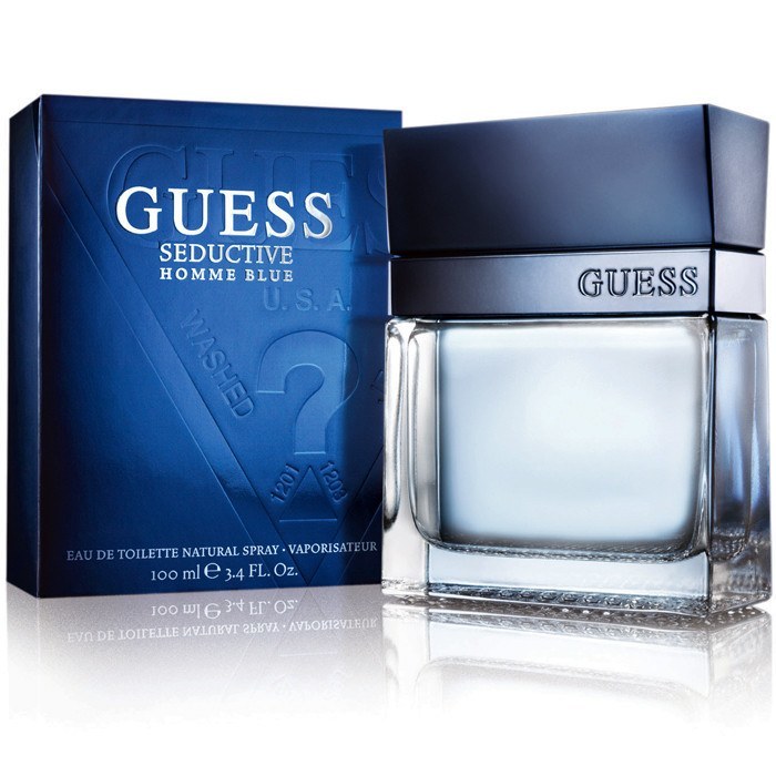 Guess Seductive Blue 3.4 oz EDT for men by LaBellePerfumes