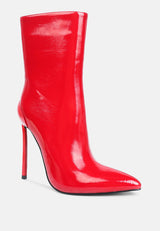 mercury stiletto ankle boots by London Rag