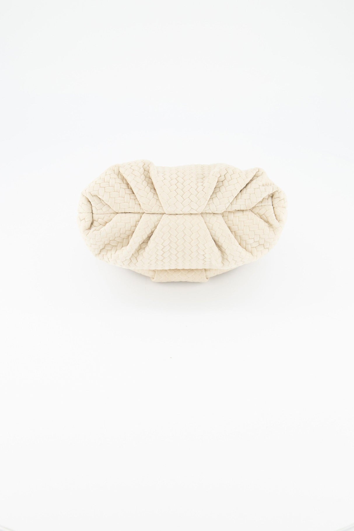 Mini Leda Braid Handbag Beige by Ladiesse