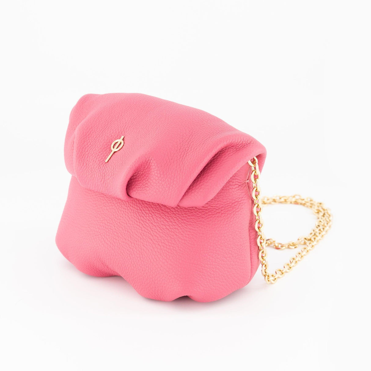 Mini Leda Floater Handbag Pink by Ladiesse