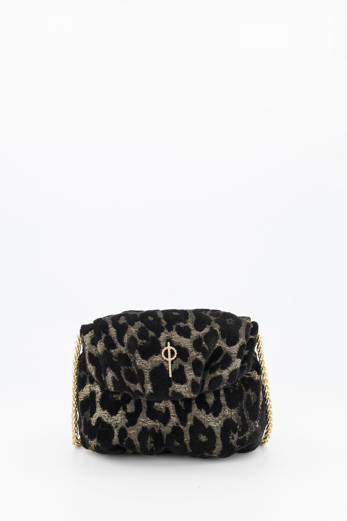 Mini Leda Handbag Gold by Ladiesse