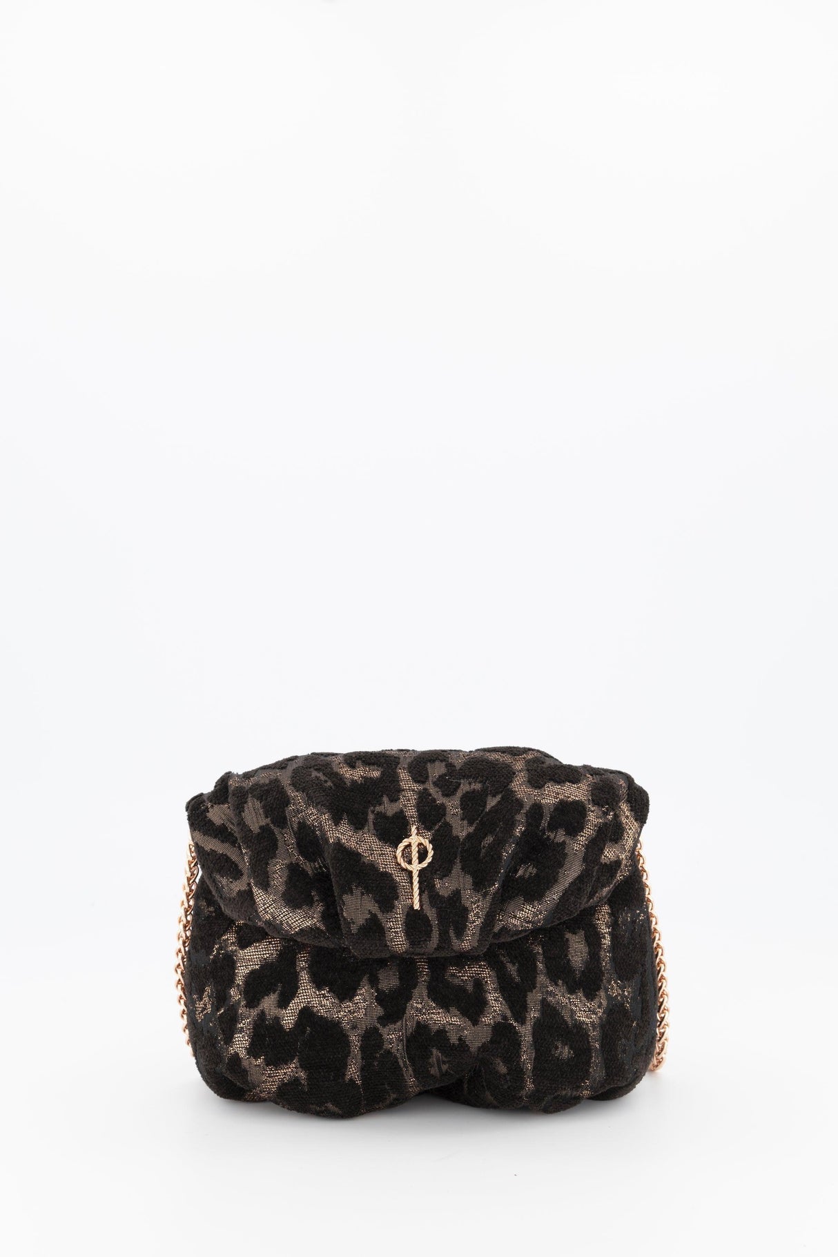 Mini Leda Handbag Leopard Rose by Ladiesse