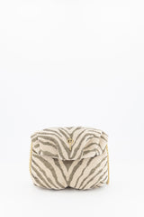 Mini Leda Handbag Zebra Beige by Ladiesse