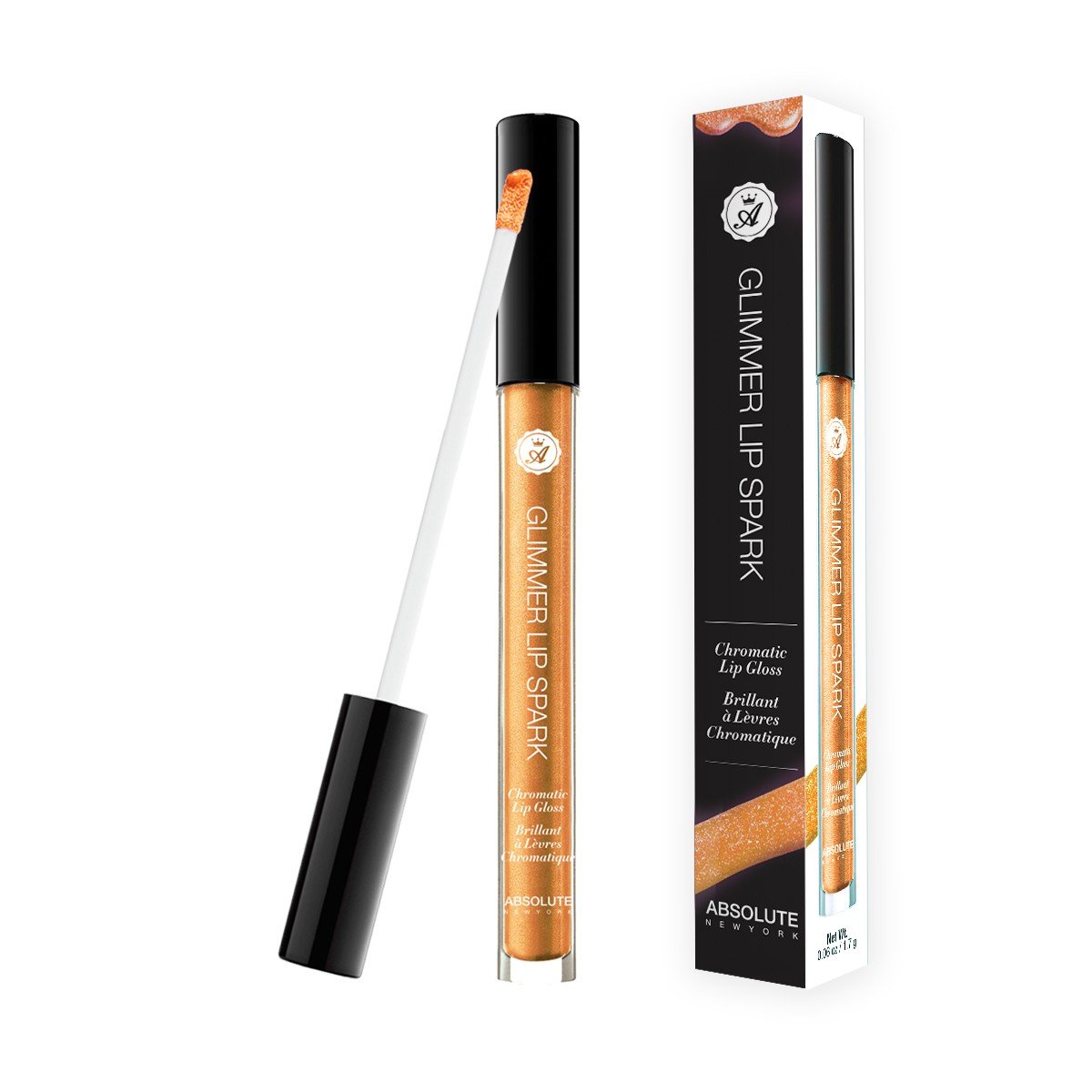 ABSOLUTE Glimmer Lip Spark - Citrine