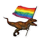 LGBT-Rex stickers by Proud Libertarian