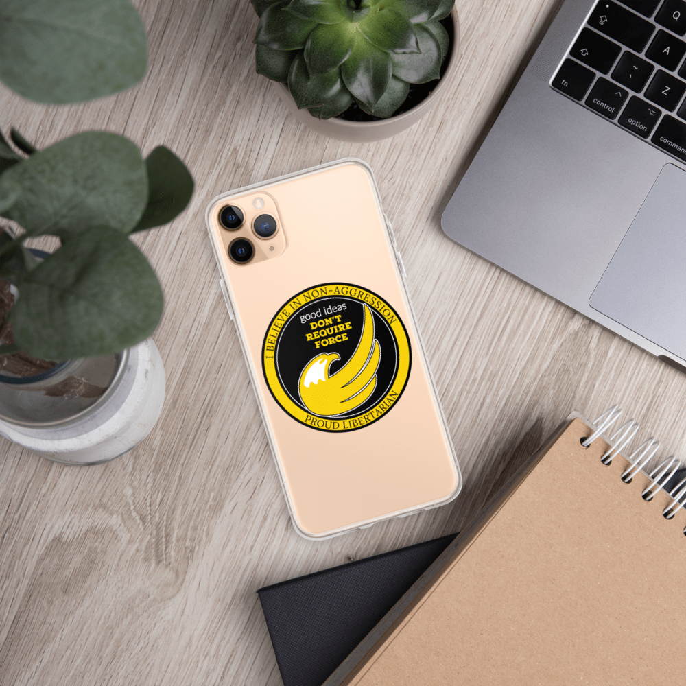 good ideas Don't require Force iPhone Case by Proud Libertarian