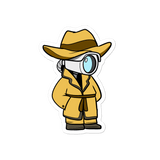 Don't Spy on Me Cartoon - Bubble-free stickers by Proud Libertarian