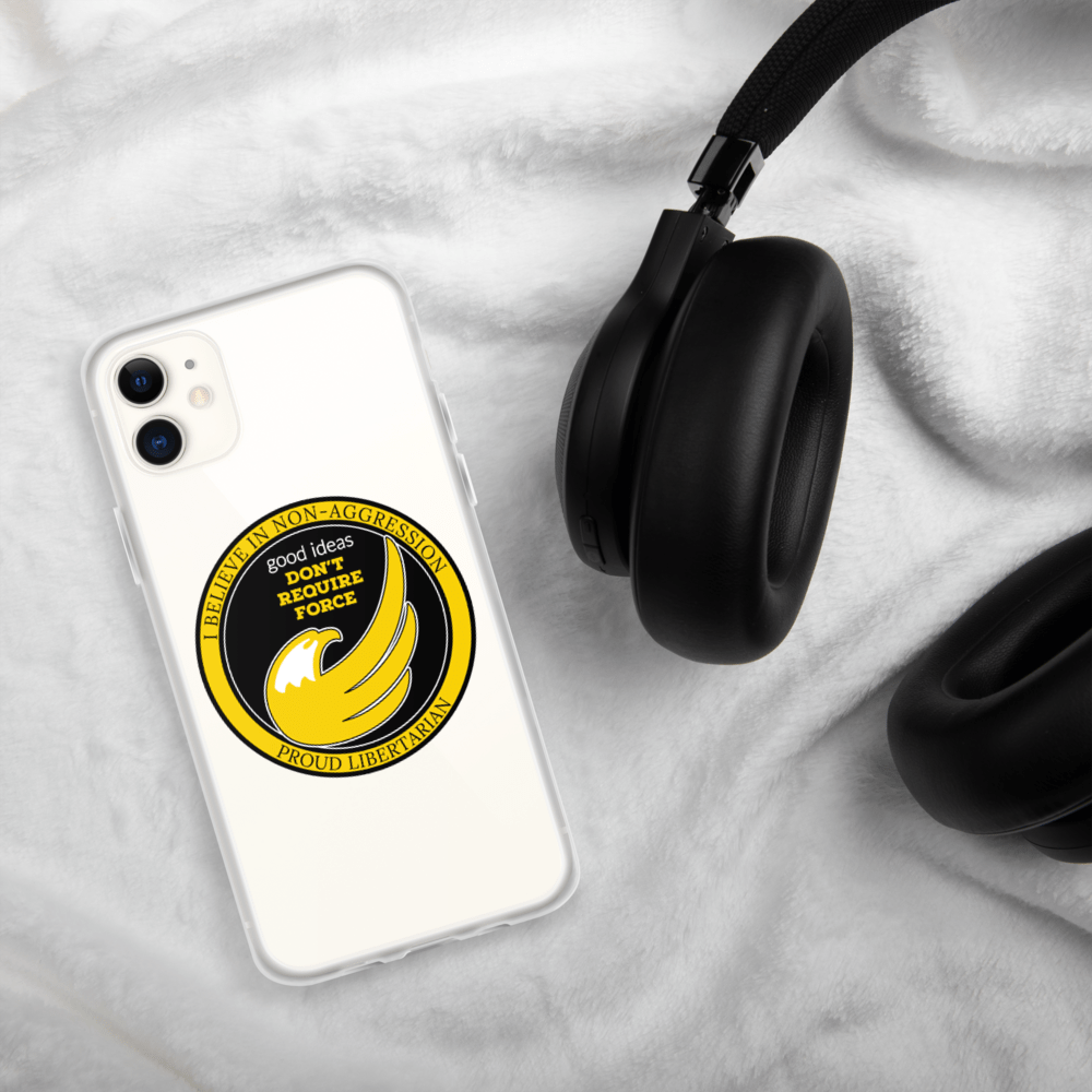 good ideas Don't require Force iPhone Case by Proud Libertarian