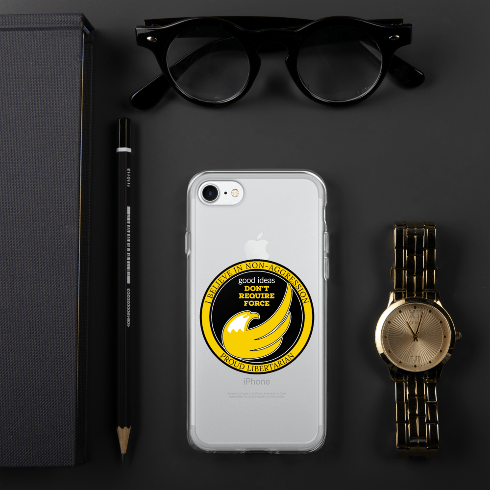 good ideas Don't require Force iPhone Case by Proud Libertarian