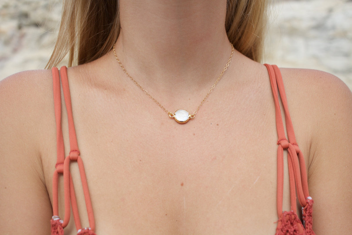 Momi Baroque Pearl Necklace by Toasted Jewelry