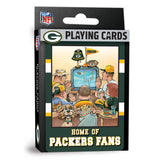 Green Bay Packers Fan Deck Playing Cards - 54 Card Deck by MasterPieces Puzzle Company INC