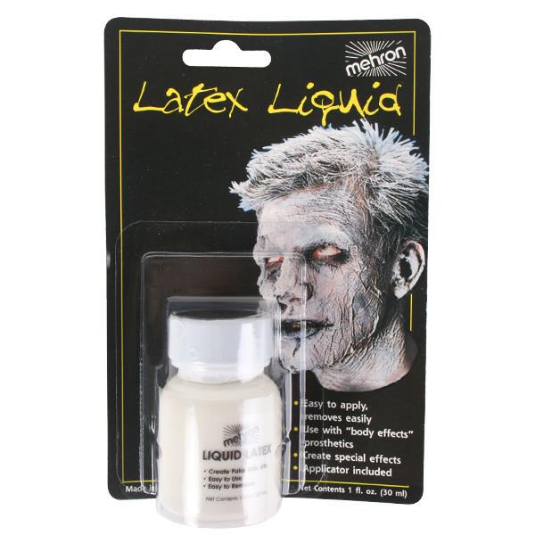 Mehron Latex Liquid 1 oz - Clear (Carded)