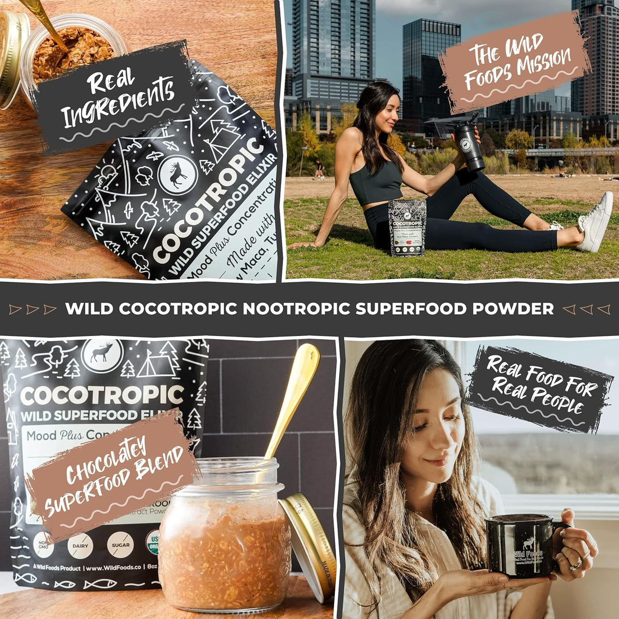 CocoTropic Organic Cocoa Mushroom Mix by Wild Foods