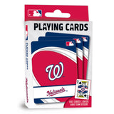 Washington Nationals Playing Cards - 54 Card Deck by MasterPieces Puzzle Company INC