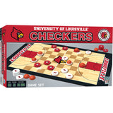 Louisville Cardinals Checkers Board Game by MasterPieces Puzzle Company INC