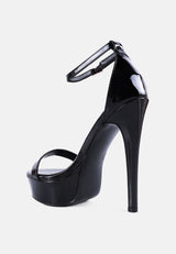 my mains high platform stiletto sandals by London Rag