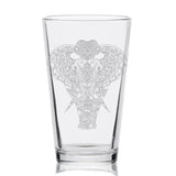 MYSTIC ANIMAL Pint Glasses by LumEngrave