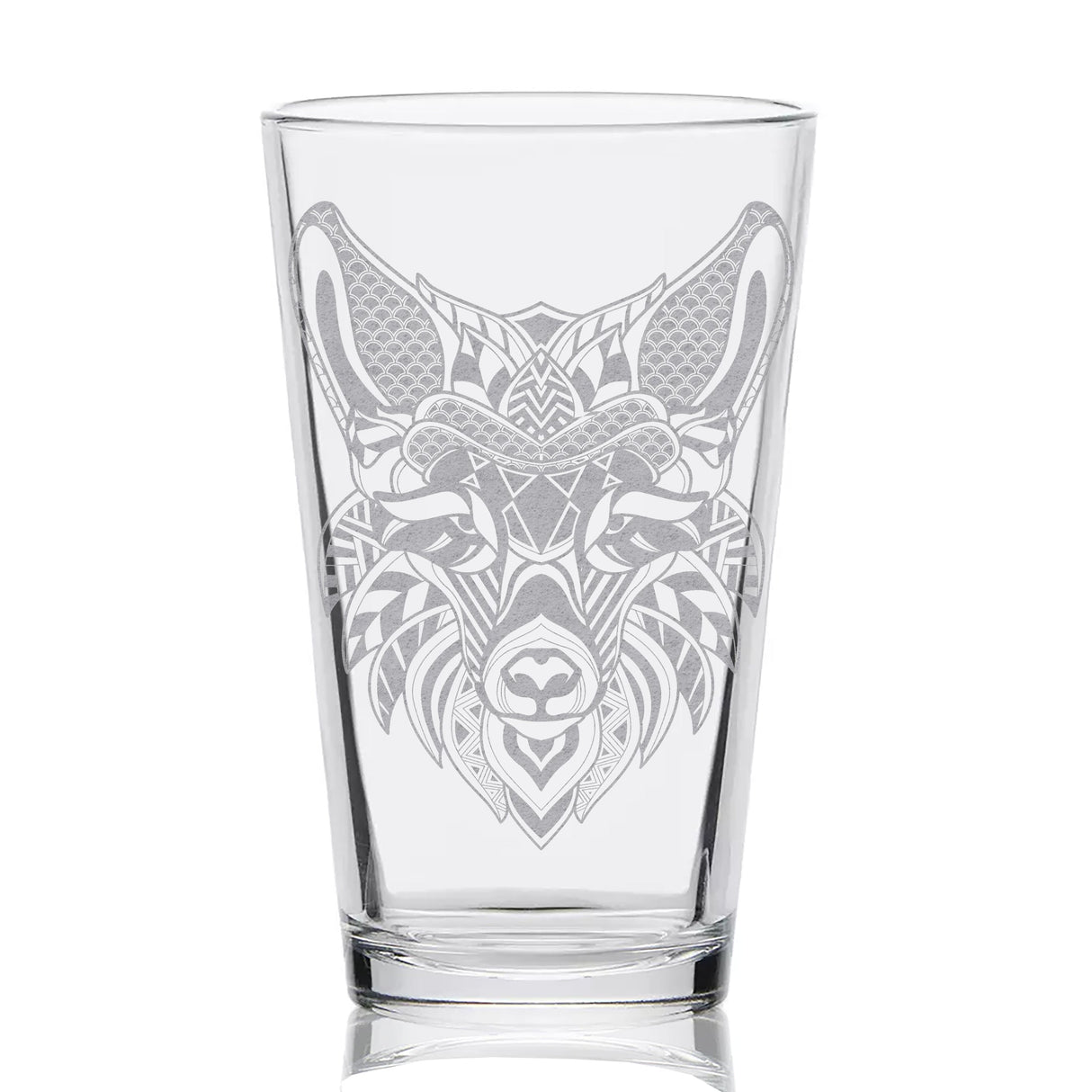 MYSTIC ANIMAL Pint Glasses by LumEngrave