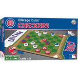 Chicago Cubs Checkers Board Game by MasterPieces Puzzle Company INC