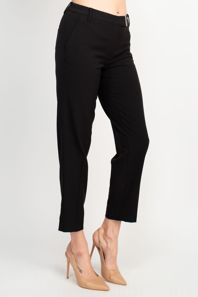 Zac & Rachel Slim Fit Pull on Pocket Pant - Black & Heather Slate by Curated Brands