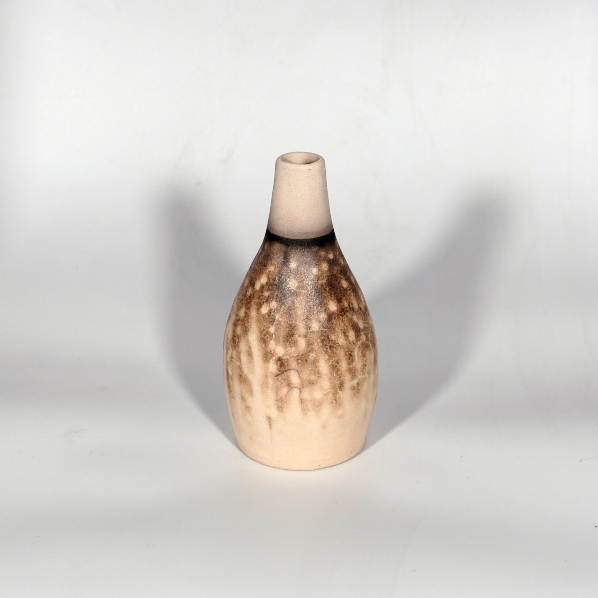 Natsu Ceramic Raku Pottery Vase by RAAQUU