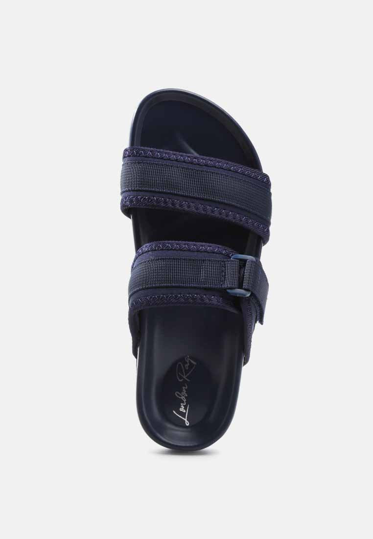 nautic casual platforms slides by London Rag