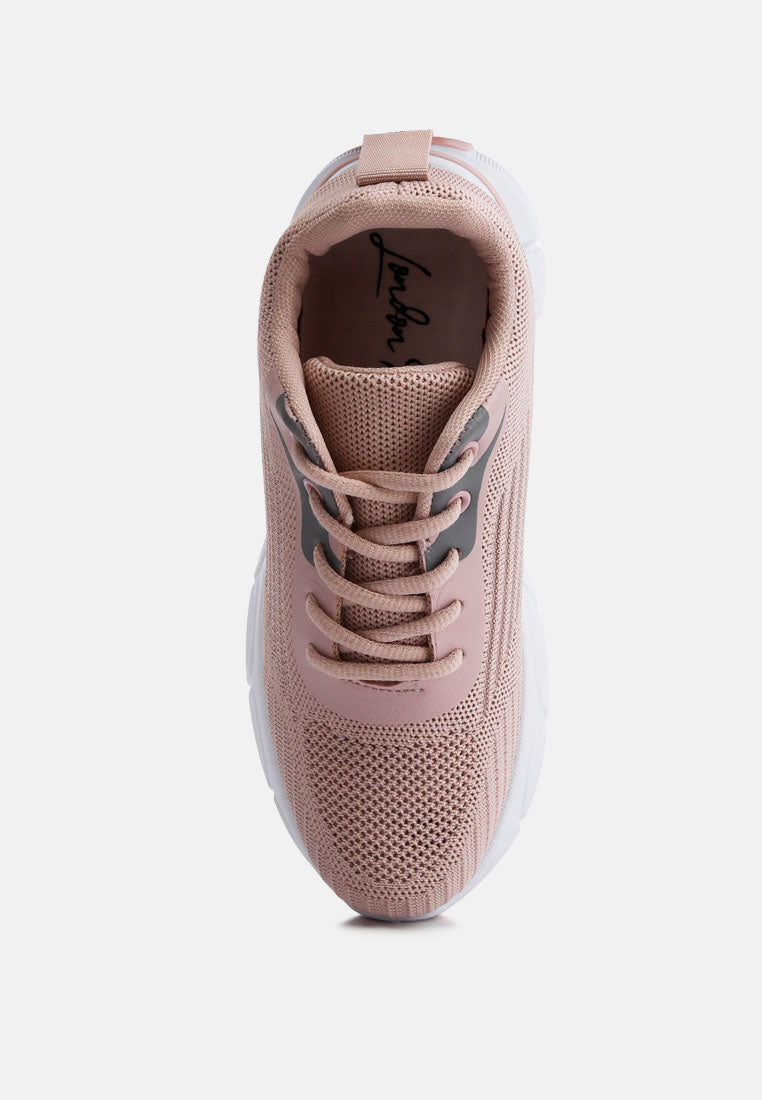 Neolyne Lug Sole Athletic Sneakers by London Rag