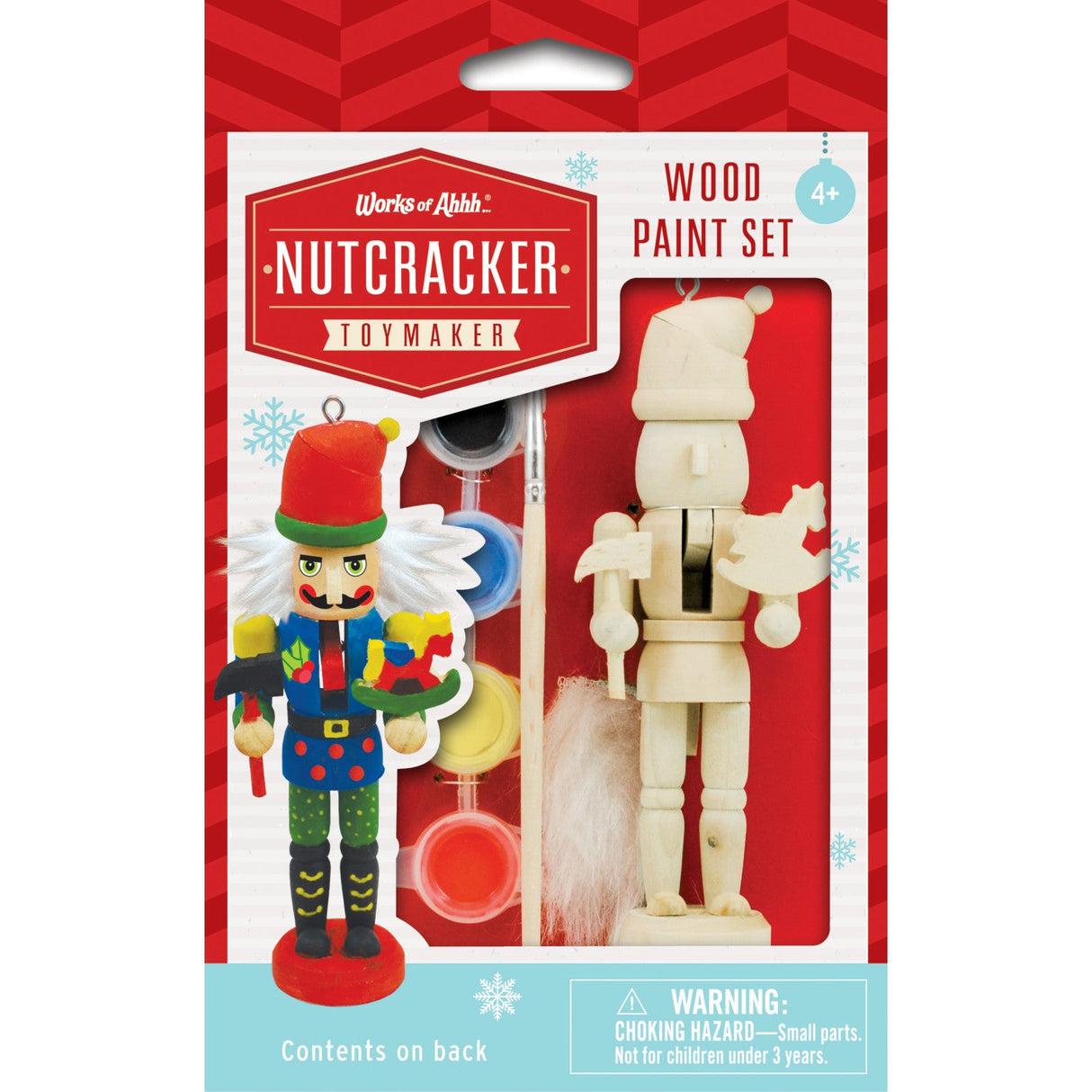 Nutcracker Toymaker Ornament Wood Paint Kit by MasterPieces Puzzle Company INC