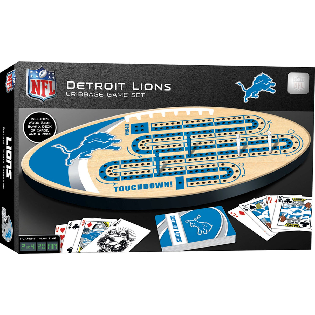 Detroit Lions Cribbage by MasterPieces Puzzle Company INC