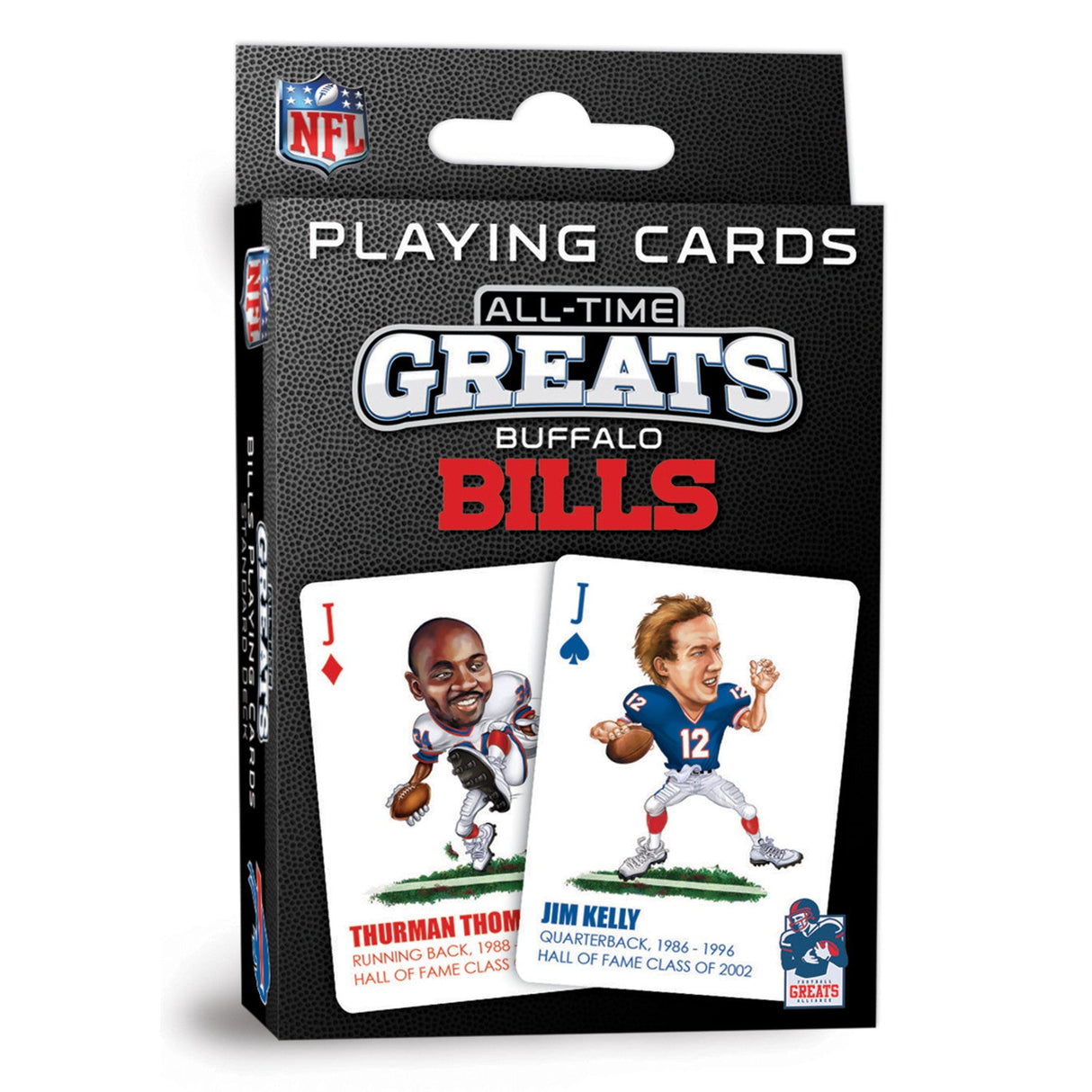 Buffalo Bills All-Time Greats Playing Cards - 54 Card Deck by MasterPieces Puzzle Company INC