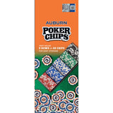 Auburn Tigers 100 Piece Poker Chips by MasterPieces Puzzle Company INC