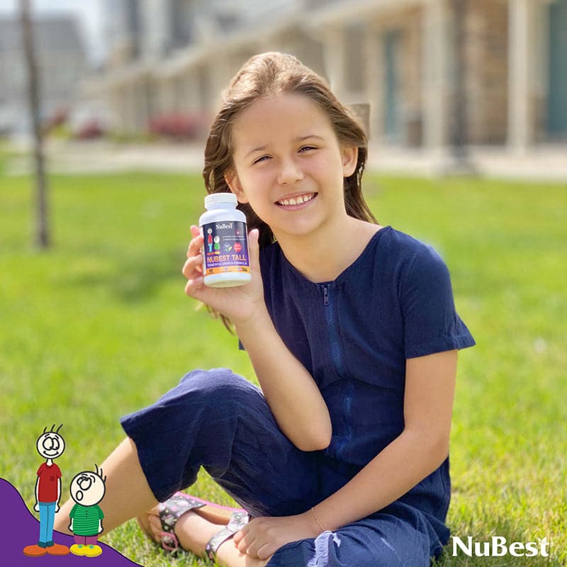 NuBest Tall, Powerful Growth for Kids & Teens (5+), Non-Milk Drinkers, 60 Capsules by NuBest Nutrition®