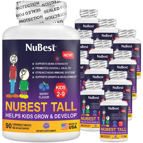 NuBest Tall Kids, Multivitamins, Berry Flavor, Ages 2-9, 90 Chewables by NuBest Nutrition®