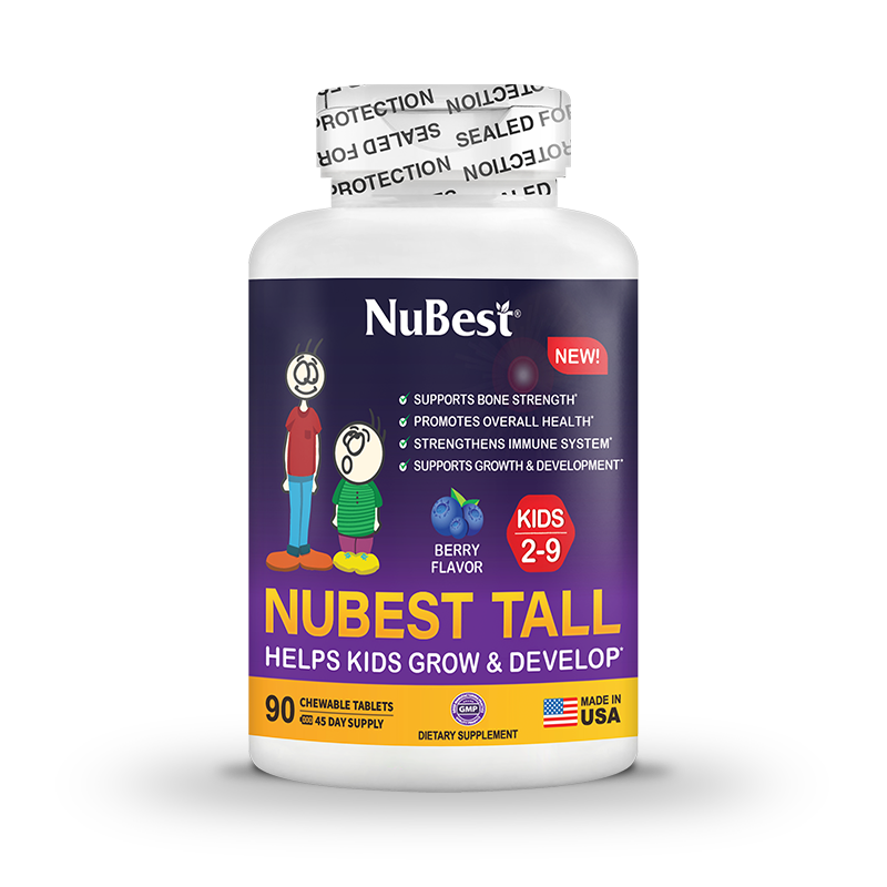 NuBest Tall Kids, Multivitamins, Berry Flavor, Ages 2-9, 90 Chewables by NuBest Nutrition®